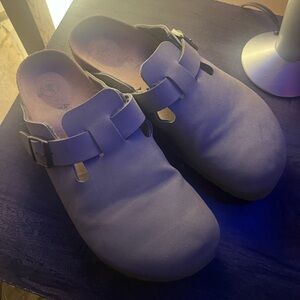 Boston Birkenstock Vegan leather Clogs (beige)